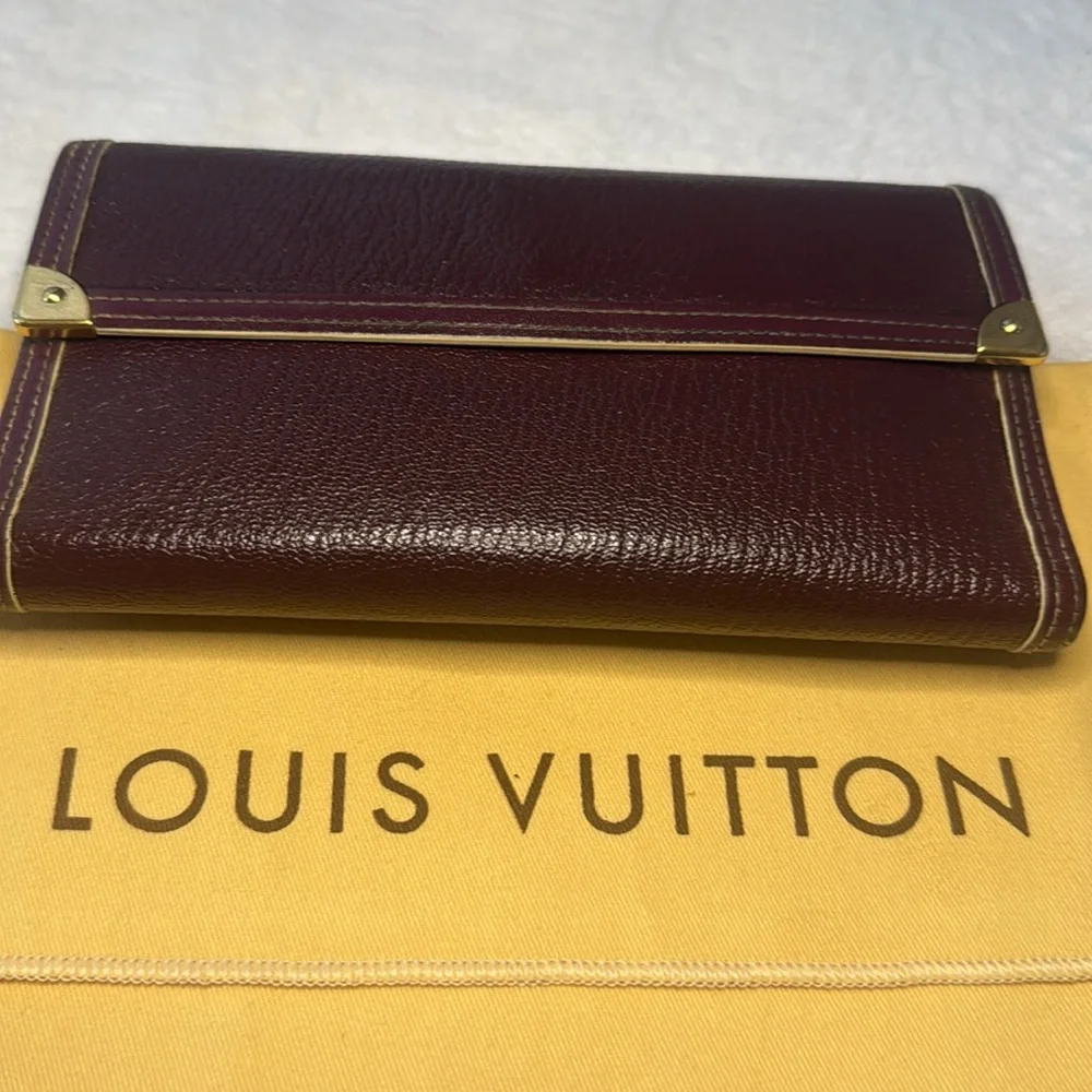 RARE Vintage Louis Vuitton Long Suhali Porte Tresor International Trifold Wallet - Picture 2 of 15
